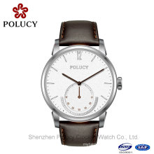 Men Dress Leather Watches Male Stainless Steel Waterproof Sport Wrist Watch